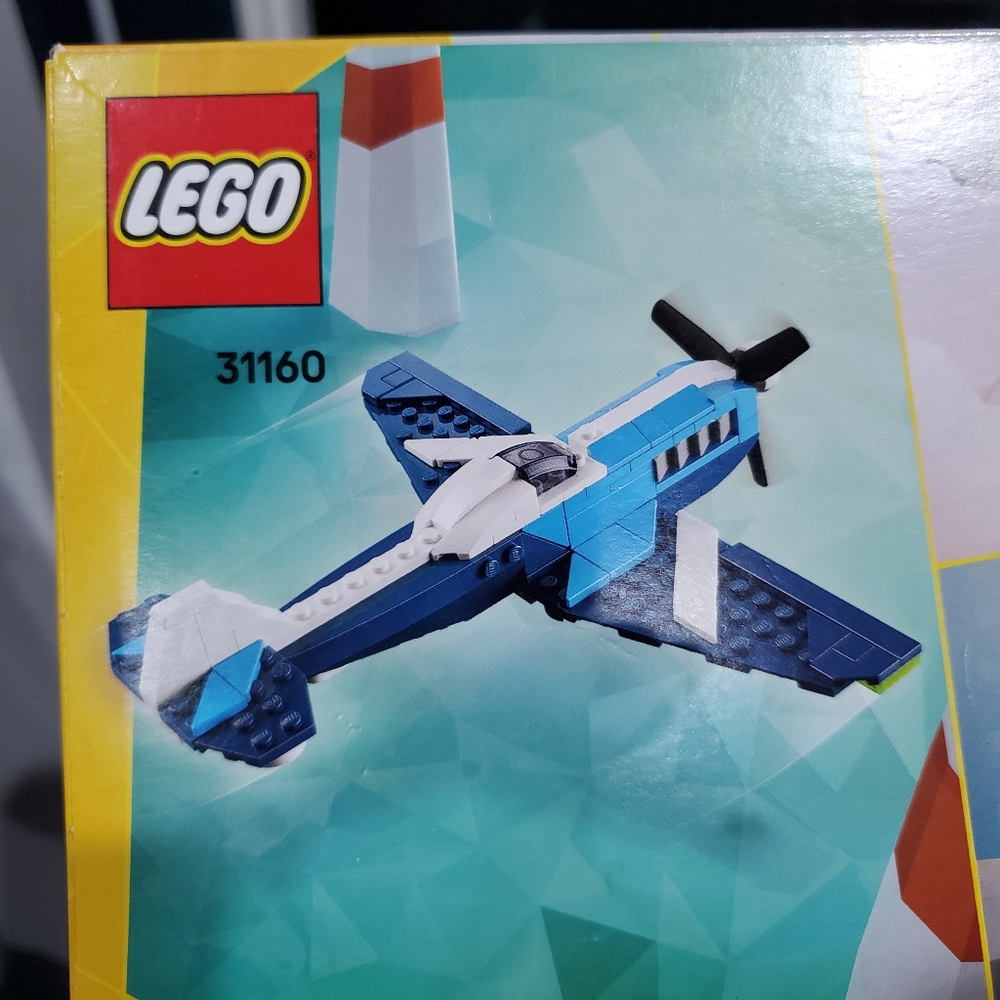NIB LEGO #31160 Creator 3 in 1 Aircraft Race Plane Toy 178 Pieces - Picture 6 of 16
